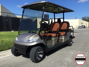 Champagne Advanced EV 6 Passenger Golf Cart golf cart rental lehigh acres, lehigh acres golf cart rental