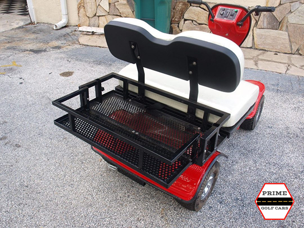 Red Cricket ESV Mini Mobility Golf Cart affordable golf cart rental, golf cart rent lehigh acres