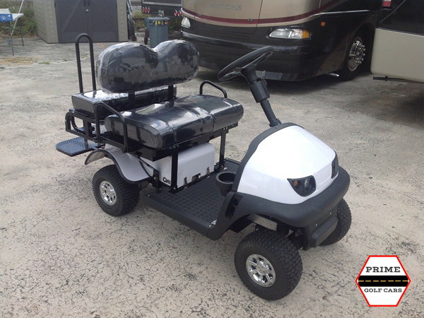 White Cricket RX5 Golf Cart affordable golf cart rental, golf cart rent lehigh acres