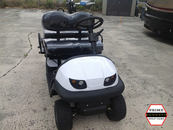 White Cricket RX5 Mini Golf Cart affordable golf cart rental, golf cart rent lehigh acres