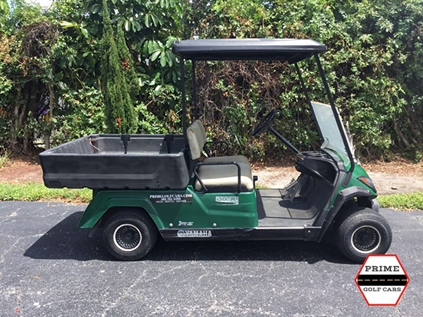 Yamaha Utility Box Bed Cart affordable golf cart rental, golf cart rent lehigh acres